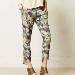 Anthropologie Sam & Lavi floral trousers